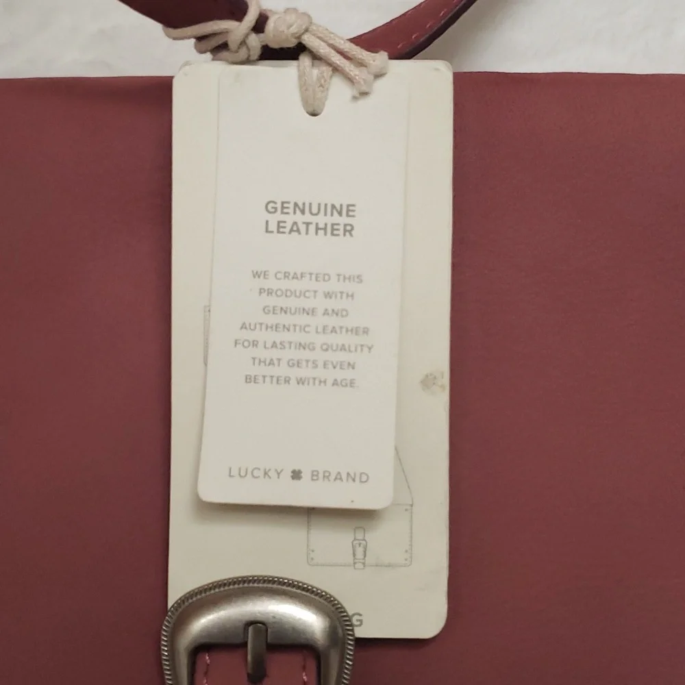 Luck Brand Women's‎ LYSA Convertible crossbody Deco Rose bag.